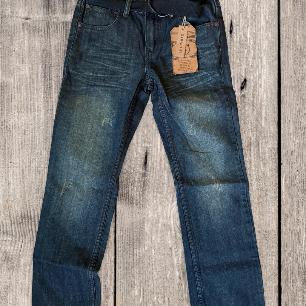 Flypaper Boys Dark Blue StraightLeg Jeans